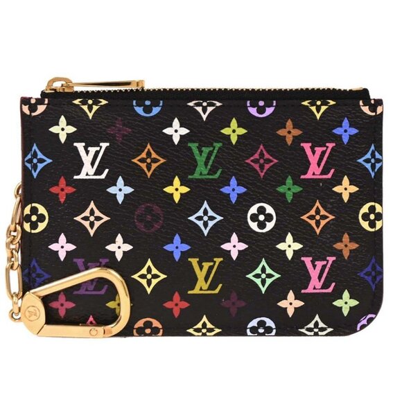 Louis Vuitton Multicolor Pochette Cles Coin Case Wallet - Picture 1 of 7